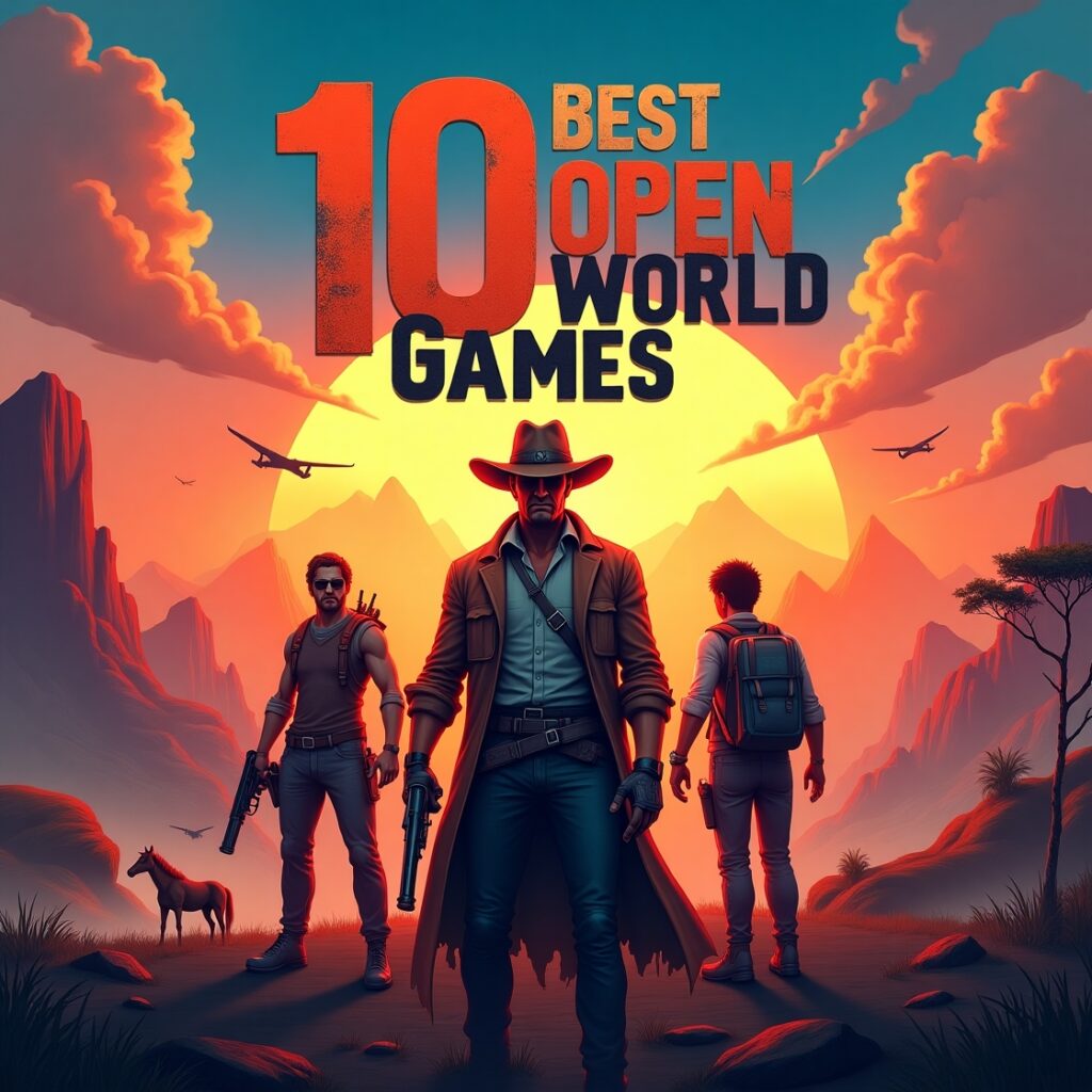 Top 10 Best offline Open World Games for Android. Mobile – 2025 Edition