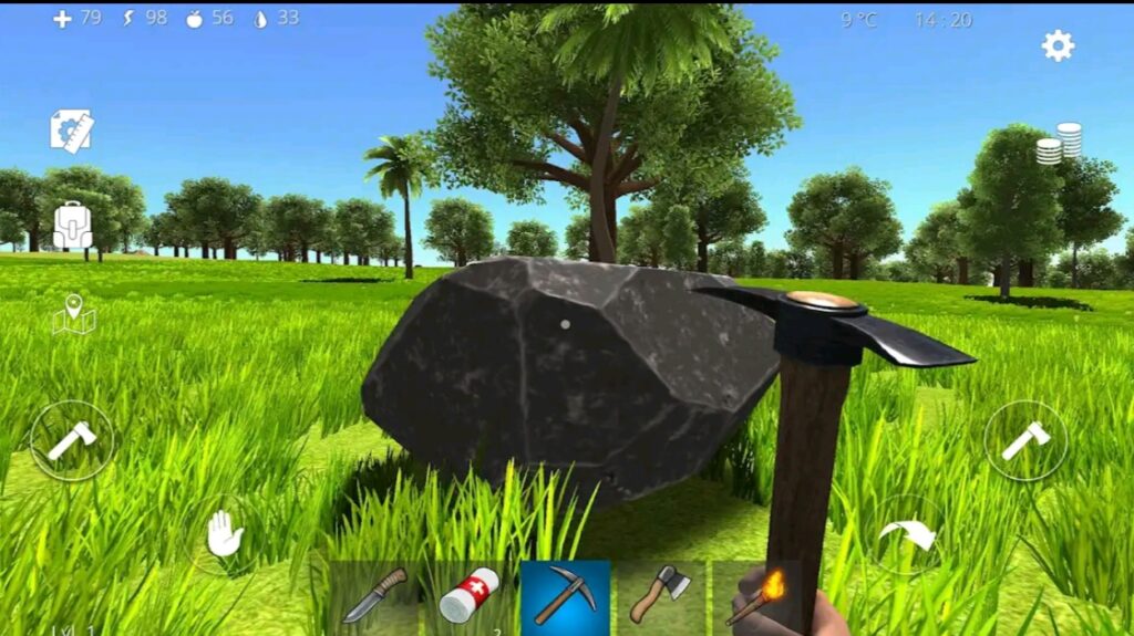 Ocean Is Home Survival Island game showing deserted island survival and resource crafting